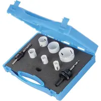 Silverline 9-delige elektricien bimetalen gatenzaag set | 18 - 51 mm dia. - 273220
