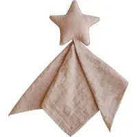 Mushie Knuffeldoekje Mushie Star Natural