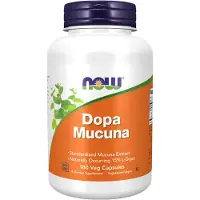 Now , Dopa Mucuna, 180 Veg Kapsules