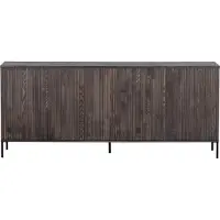 Woood New Gravure Dressoir B 200 cm - Essen - Espresso