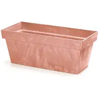 Prosperplast Plantenbak - kunststof - 59 x 26 x 23 cm - terracotta - Plantenpotten