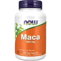 Now MACA 500 mg (250 Capsules) - kruiden-en-planten, maca-(lepidium-meyenii) - maca-(lepidium-meyenii)