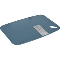 Excellent houseware 2x Stuks snijplanken blauw 30 en 35 cm kunststof - Snijplanken
