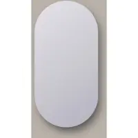 Sanicare Spiegel Q-Mirrors 70x100 cm Ovaal/Rond incl. ophangmateriaal
