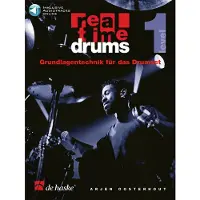 De Haske Real Time Drums 1 - Lesboek voor drums (DUITS)