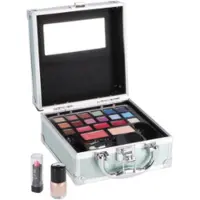 Top 1 Toys Casuelle Alu Mini Cosmetica Koffer Holografisch Zilvergroen