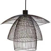 Forestier Papillon hanglamp Small | Black