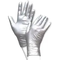 Unigloves Nitrile Hanschoenen Poeder Vrij Fancy Silver 100 Stuks Maat XS