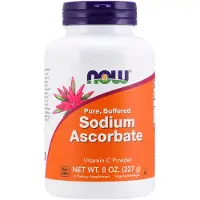 Now , Natrium Ascorbaat Poeder, 8 oz (227 g)