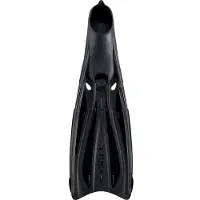 Tusa Solla - High-Performance full-foot duikvinnen met ForcElast-technologie en 20° angled blade design voor efficiënte voortstuwing - Zwart/Zwart - FF-23 - Maat L (44–45) - (27–27,5 cm)