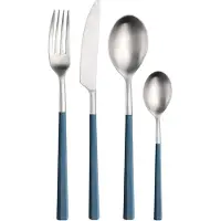 Pintinox Hive Blauw 24-Delige Bestekset - Rvs & ABS