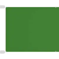 vidaXL Luifel verticaal 100x600 cm oxford stof lichtgroen
