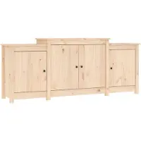 vidaXL Dressoir 164x37x68 cm massief grenenhout