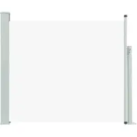 vidaXL Tuinscherm uittrekbaar 100x314 cm crème