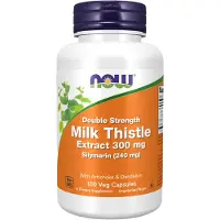 Now Mariadistelextract, dubbele sterkte 300 mg (100 Capsules) - kruiden-en-planten, mariadistel - mariadistel