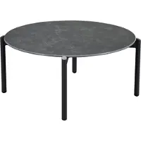 AVH-Collectie Tucson bijzettafel 87cm rond H38cm antraciet