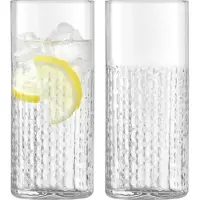 LSA International Longdrinkglas L.S.A. Wicker Transparant 400 ml (2-Delig)
