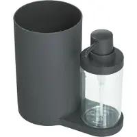 IDesign Zeepdispenser Sanitair Organizer Zwart