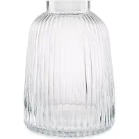 LSA International Vaas L.S.A. Pleat Transparant 26 cm