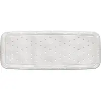 kela Antislipmat Kreta Bad White (92 x 36 cm)