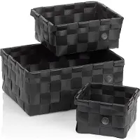 kela Mand Neo Zwart (Set van 3)