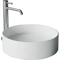 Xenz Coco keramische waskom 40cm wit glans