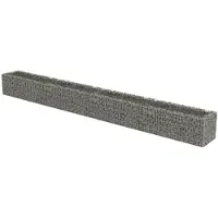 vidaXL Gabion plantenbak verhoogd 540x50x50 cm gegalvaniseerd staal