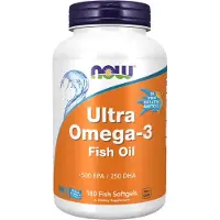 Now Ultra Omega-3 (Fish Gelatin) - vetzuren, omega-&-visolie - omega-&-visolie - omega-&-visolie