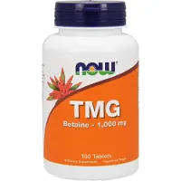 Now , TMG, 1.000 mg, 100 Tablets