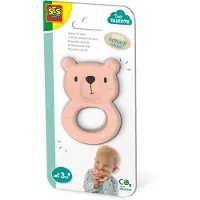 SES Creative tiny talents bijtspeeltje bo beer 100% natuurrubber