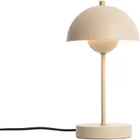 QAZQA Retro tafellamp mushroom beige - Magnax Mini