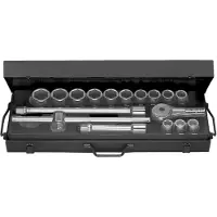 Facom set lange 6-kantdoppen van 22 tot 42 mm - K.415E