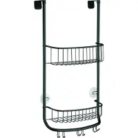 IDesign Doucherek Forma Douche Caddy Hangend Zwart