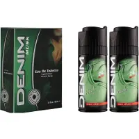 Denim Musk - SET - Eau de Toilette 100 ml & Deo Spray 2 x 150 ml