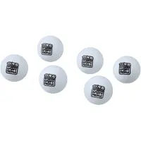 Merkloos 18x Tafeltennis ballen / tafeltennis balletjes naadloos - Tennisballen
