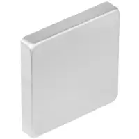 Intersteel afdekplaatje vierkant rvs