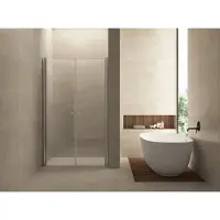 Wiesbaden Luke Dubbele pendeldeur in nis 1000x2000 6mm glas met NANO coating