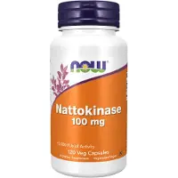 Now , Nattokinase, 100 mg, 120 Vegetarische Capsules