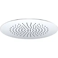 Wiesbaden Ufo hoofddouche plafond rond inbouw 50 cm chroom