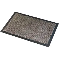 Wicotex Deurmat-schoonloopmat Faro 60x80cm zwart beige