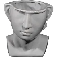 WOOOD Exclusive Ruben Pot Keramiek Grijs