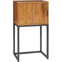 Zenzee Wandtafel - Bijzettafel - Tafel - Dressoir - Bruin / Zwart