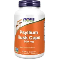 Now Psyllium Husk 500 mg (500 Capsules)