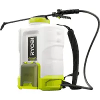Ryobi - Ruggedrukspuit 18V - tot 6,2 bar - debiet 1 l/min tot 1,8 l/min - tank 15 L - verkocht zonder batterij - RY18BPSB-0