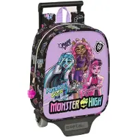 Safta Monster High Creep Mini 232 6l 22x27x10 Cm Rugzak Met Wielen