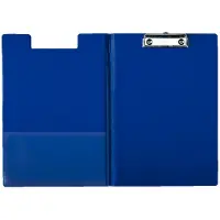 Esselte klemplaat voor ft A4 PP, blauw - 4 stuks