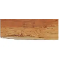 vidaXL Wandschap rechthoekig natuurlijke rand 50x20x3,8 cm acaciahout