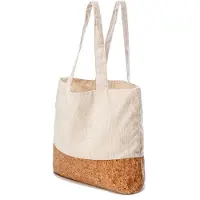 Nuts - Eco Friendly Schoudertas 20 liter - Katoen - Wit