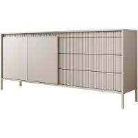 Meubella Dressoir Saran beige 187 cm