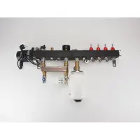 U-Tube Systems Kunststof Gescheiden-Systeem Verdeler 3 Groeps